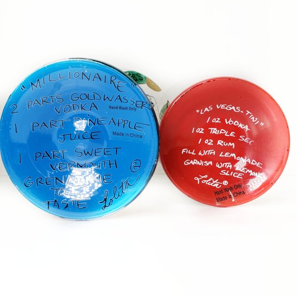 Set - Lolita Las Vegas and Lolita Millionaire Martini Glasses - Picture 10 of 11